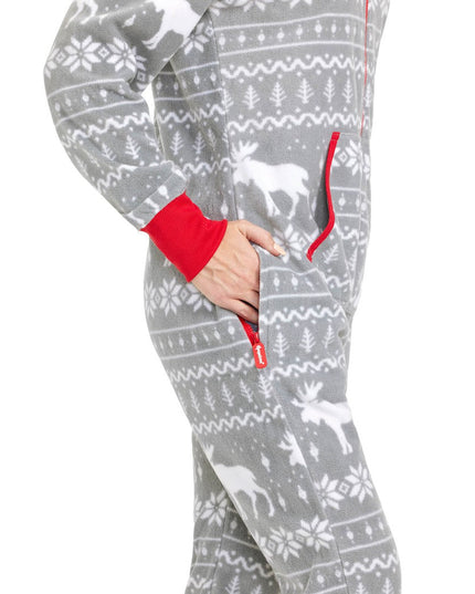 Women's Grey Moose Jumpsuit