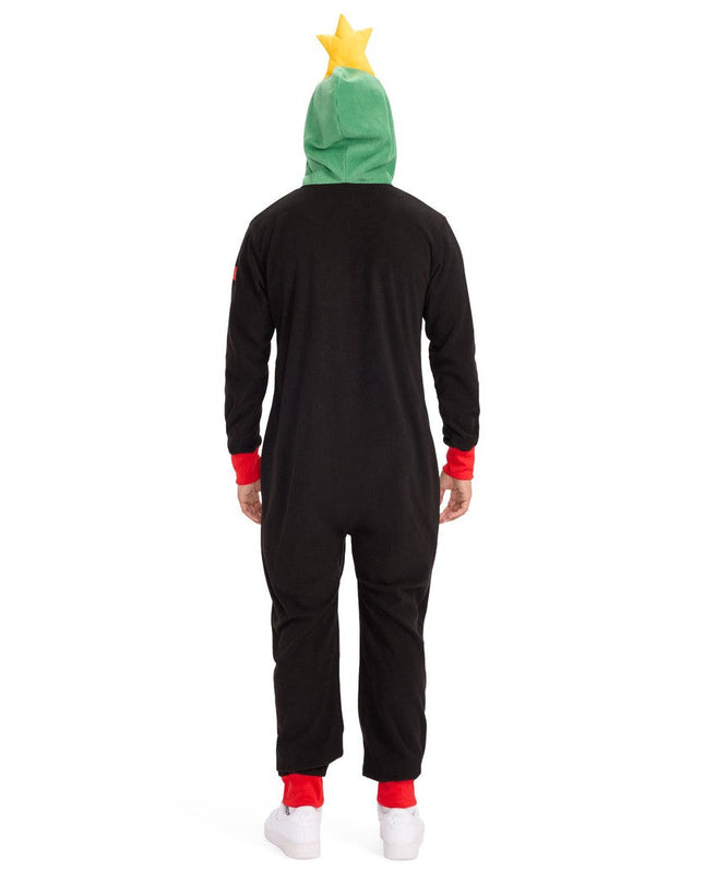 Men's Christmas Tree Toss Game Jumpsuit