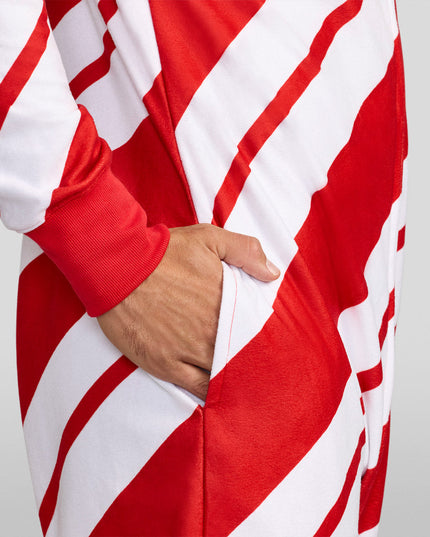 Men's Candy Cane Jumpsuit