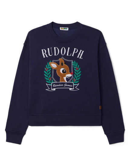 Women's Rudolph Wreath Sweatshirt