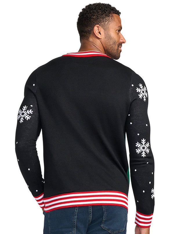 Men's Golfing Santa Ugly Christmas Sweater