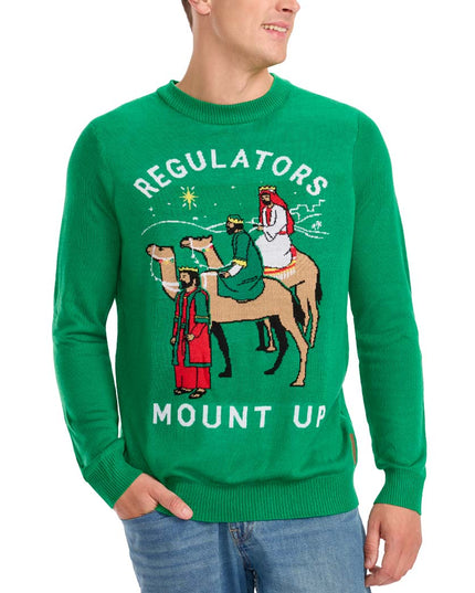 Men's Regulators Mount Up Ugly Christmas Sweater