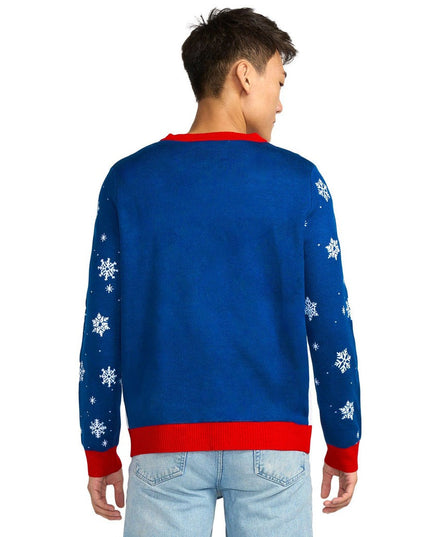 Men's Rollin' With My Snowmies Ugly Christmas Sweater