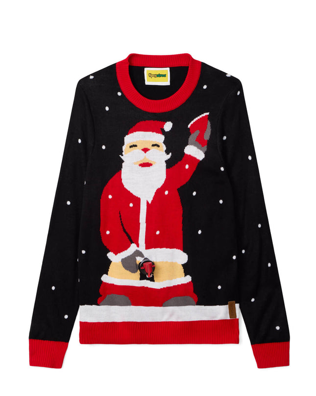 Men's Jolly Juice Dispenser Ugly Christmas Sweater