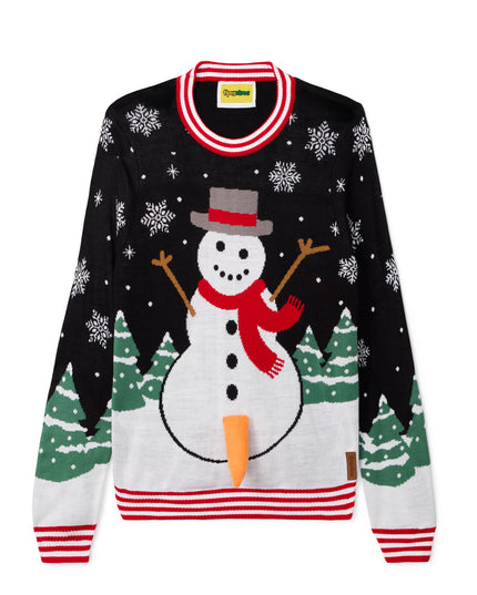 Men's Frisky Frosty Pump Ugly Christmas Sweater