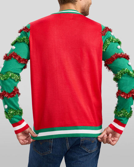 Men's Deck the Halls Game Ugly Christmas Sweater