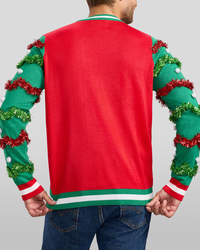 Men's Deck the Halls Game Ugly Christmas Sweater