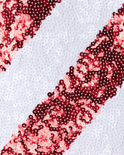 Candy Cane Sequin Skirt