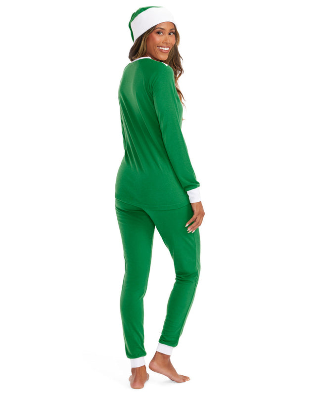 Women's Elf Crew Neck Pajama Set