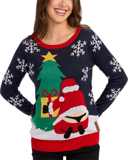 Women's Winter Whale Tail Ugly Christmas Sweater