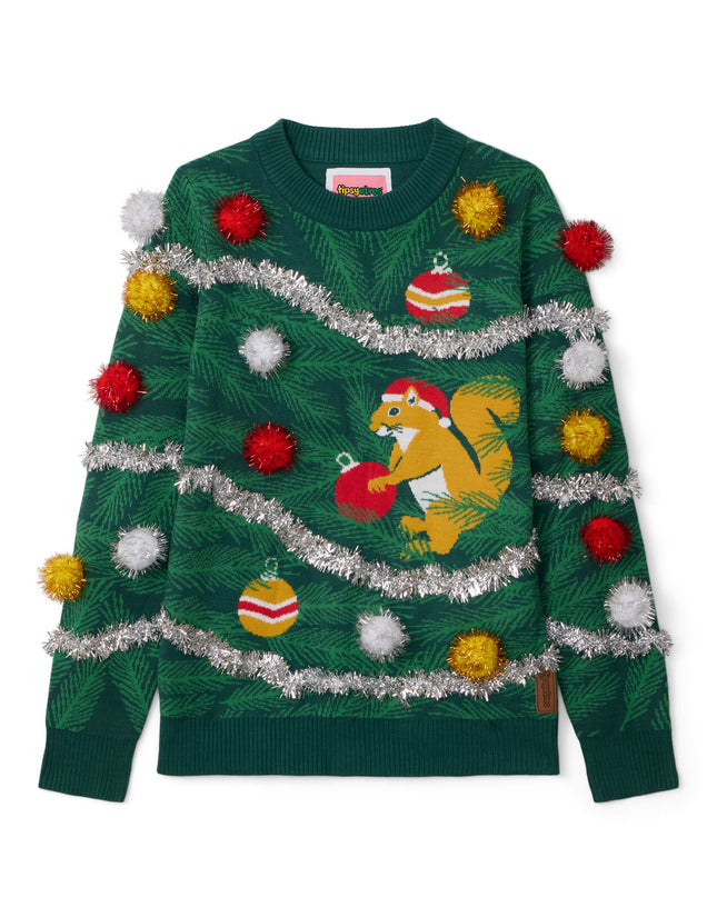 Women's Squirrelin' Around Ugly Christmas Sweater