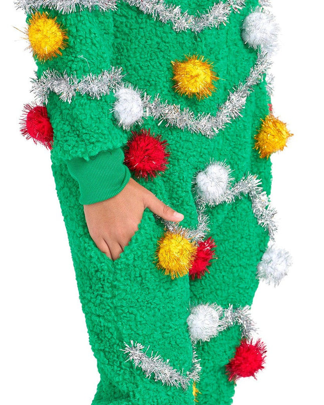 Girl's Oh Christmas Tree Jumpsuit
