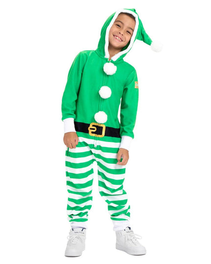 Boy's Elf Jumpsuit