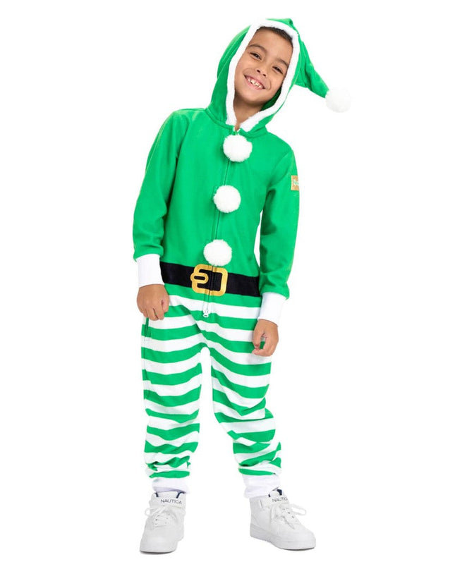 Boy's Elf Jumpsuit