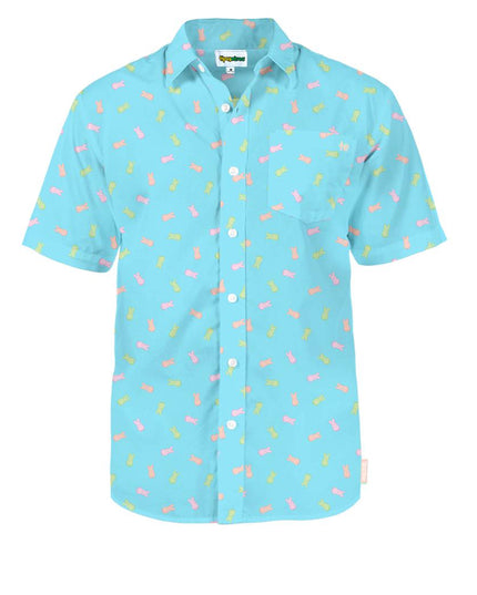 Men's PEEPS® It's Hoppin' Button Down Shirt
