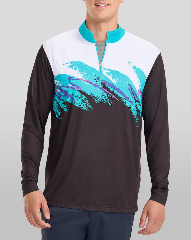 Men's Midnight Rip 'N Sip Golf Quarter Zip Pullover