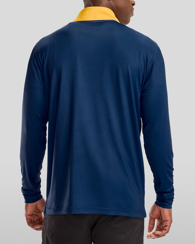 Men's Slice of Sunset Golf Quarter Zip Pullover