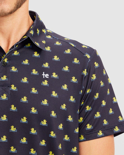 Men's Rubber Ducky Disc Golf Polo