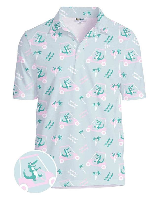 Men's Golf Cart Gator Golf Polo