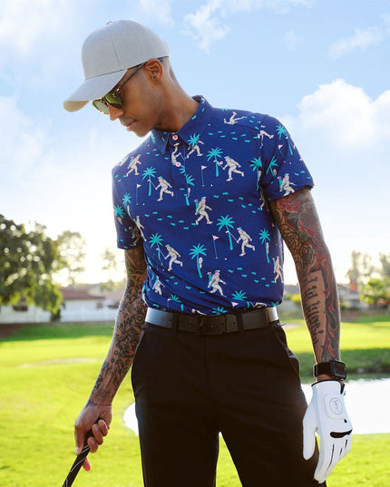 Men's Bigfoot Bogey Golf Polo