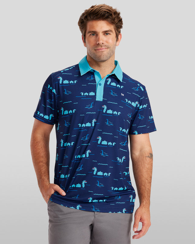 Men's Nothin' But Nessy Disc Golf Polo