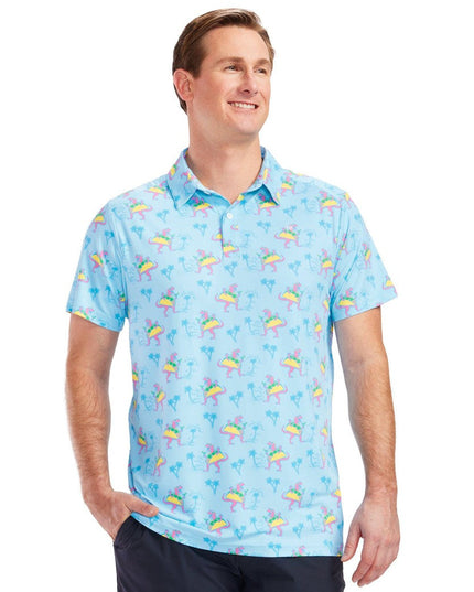 Men's Tacosaurus Golf Polo