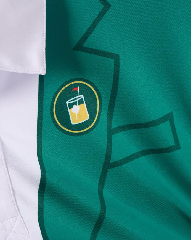 Men's Green Blazer Golf Polo