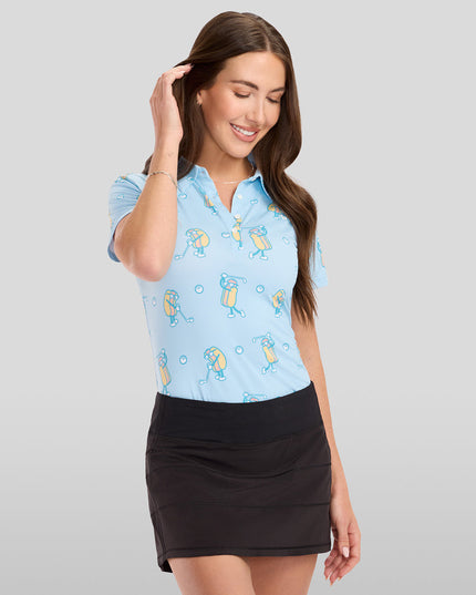 Women's Sizzlin' Swing Short-Sleeve Golf Polo