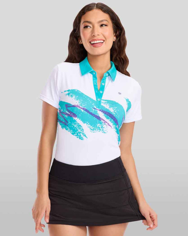 Women's Rip 'N Sip Short-Sleeve Golf Polo