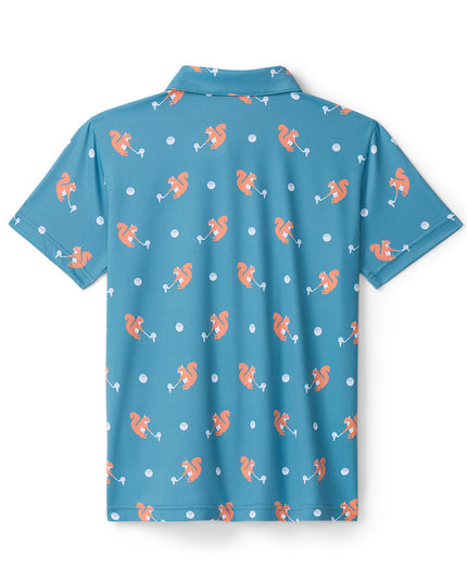 Boy's Squirrel! Golf Polo
