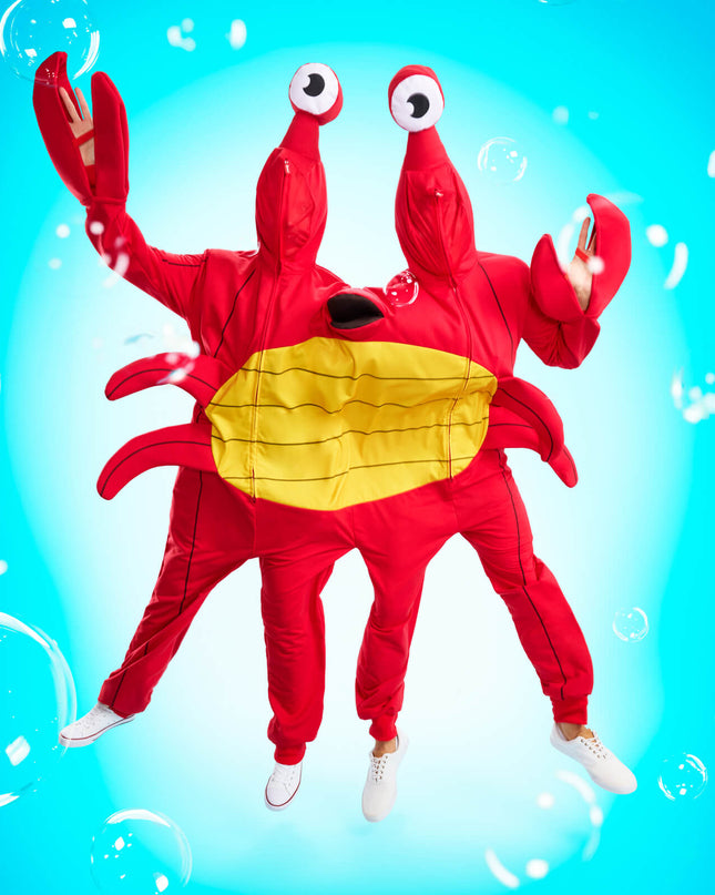 Red Crab Costume for Two