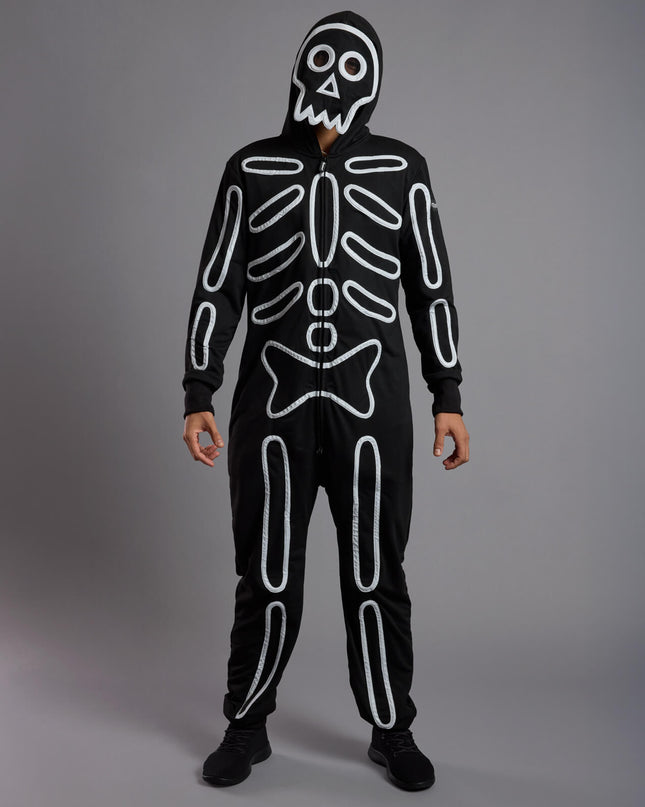 Matching Neon LED Skeleton Couples Costumes
