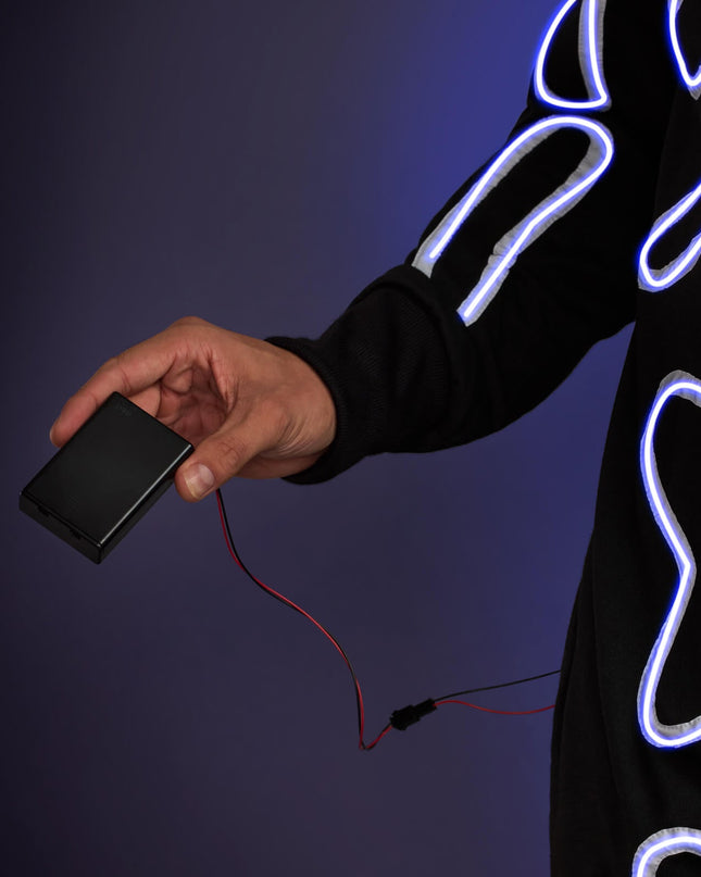 Matching Neon LED Skeleton Family Costumes