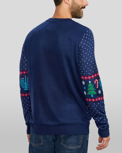 Men's Chrismukkah Light Up Sweater
