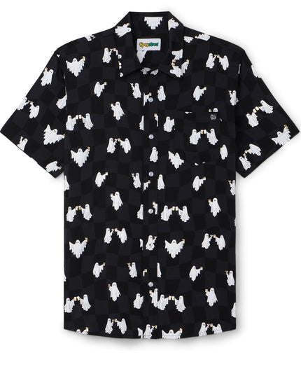 Men's BOOze Ghost Button Down Shirt