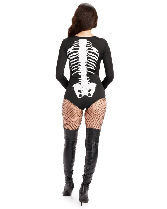Sexy Skeleton Bodysuit Costume