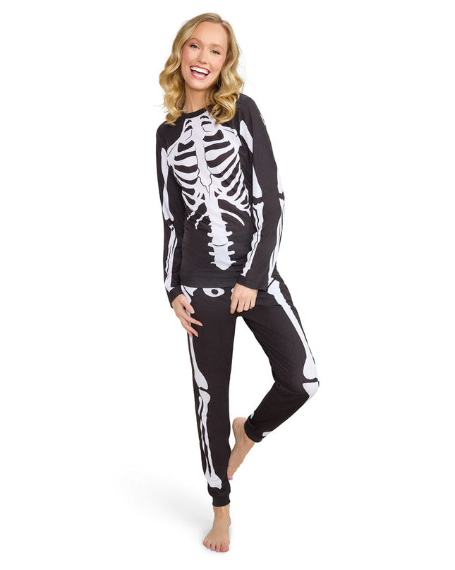Women's Skeleton Pajama Set