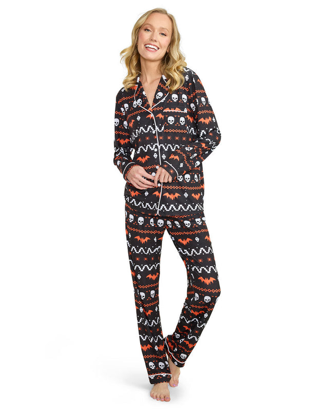 Women's Creature of the Night Halloween Pajama Set