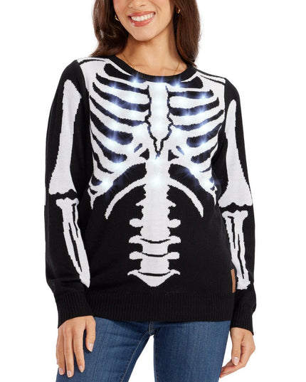 Women's Skeleton Light Up Sweater