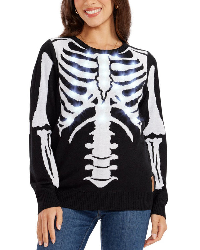 Women's Skeleton Light Up Sweater