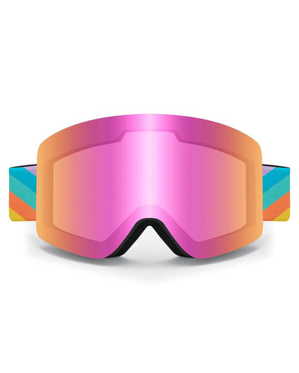 Retro Rainbow APRES Snow Goggles