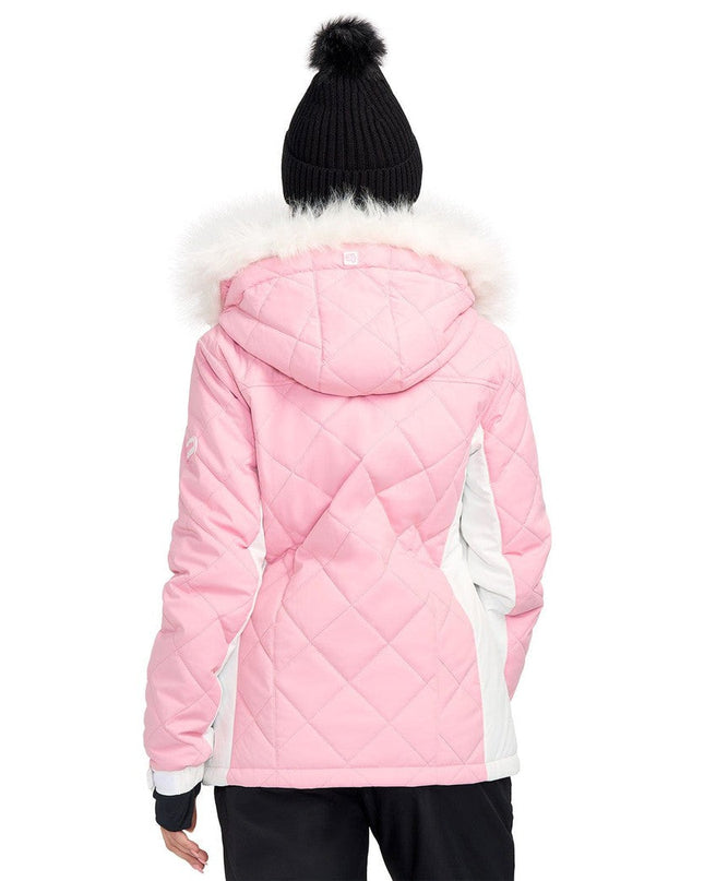Women's Powder Pink Winter Jacket