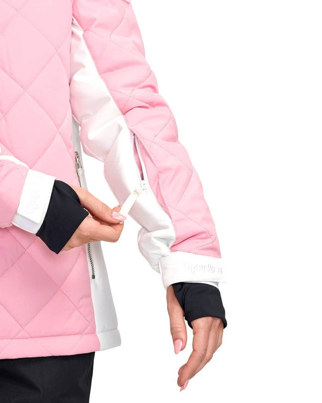 Women's Powder Pink Winter Jacket