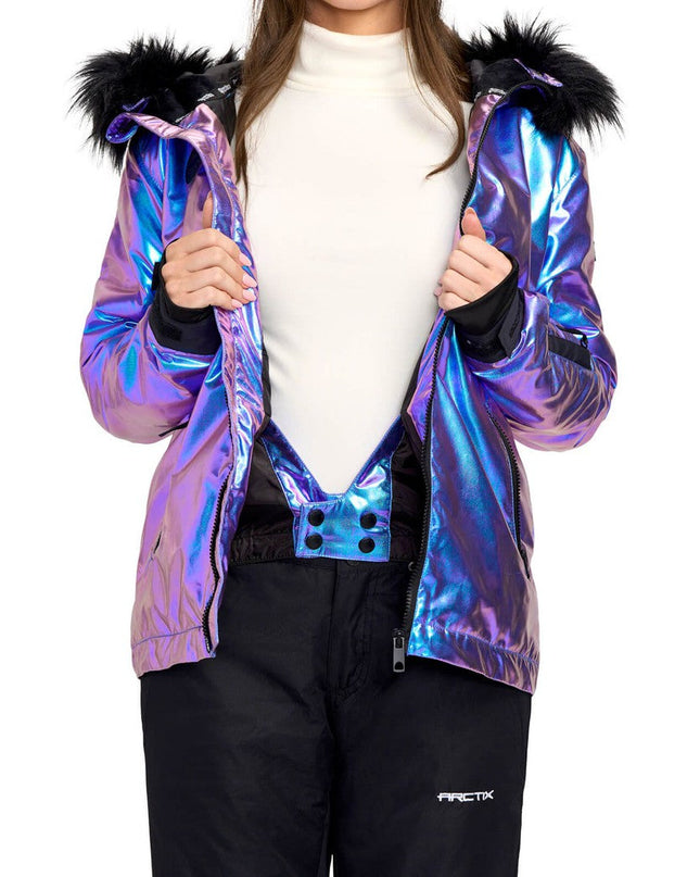 Women's Iridescent Iris Snowboard Jacket