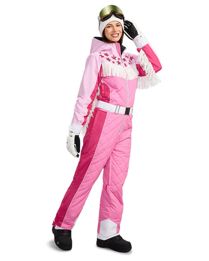 Women's Rhinestone Rodeo Ski Suit