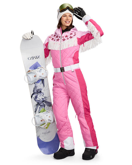 Women's Rhinestone Rodeo Snow Suit