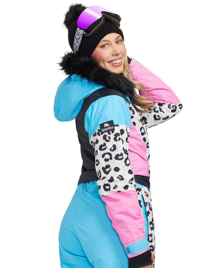 Women's Snow Leopard Snow Suit