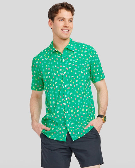 Men's Lucky Charmer Button Down Shirt