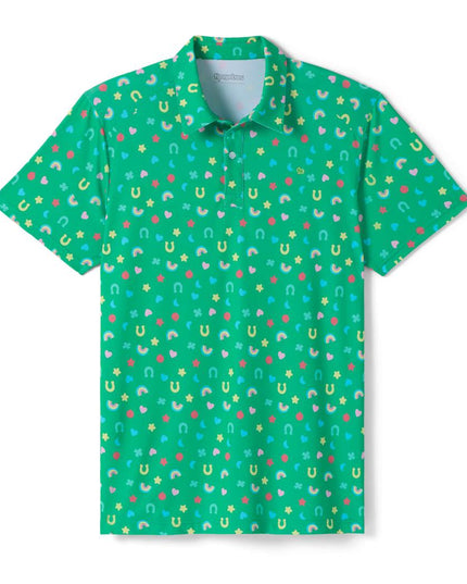 Men's Lucky Charmer Golf Polo