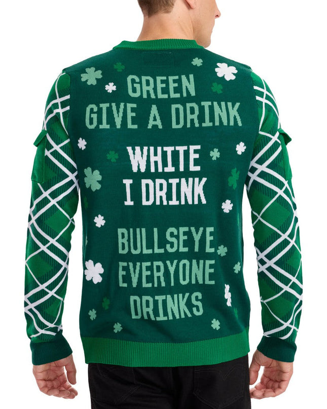 Men's St. Paddy's Drinking Game Sweater